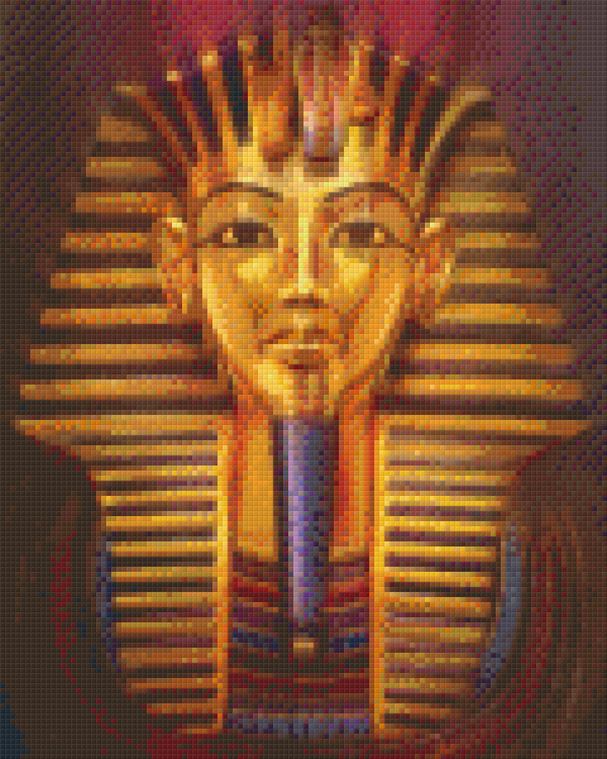 King Tutamkamon Nine [9] Baseplate PixelHobby Mini-mosaic Art Kit image 0